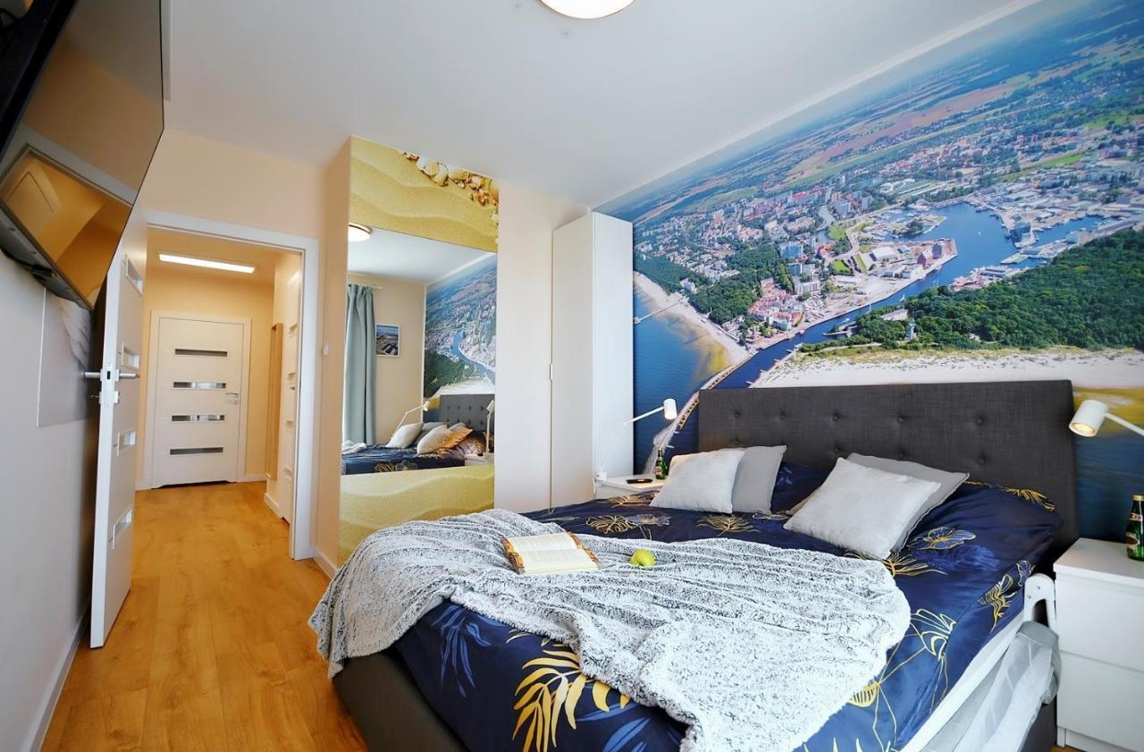 Apartament Premium Mikiniki Kolobrzeg Apartman Kültér fotó