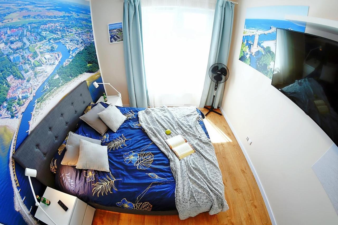 Apartament Premium Mikiniki Kolobrzeg Apartman Kültér fotó