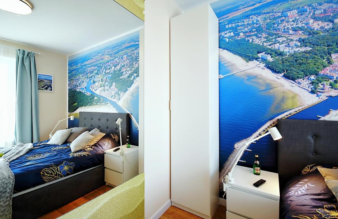 Apartament Premium Mikiniki Kolobrzeg Apartman Kültér fotó